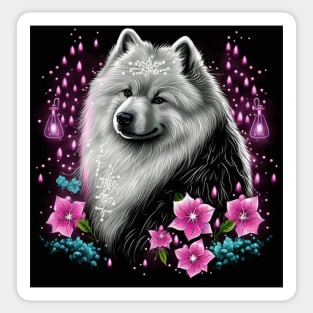 Shimmering Samoyed Sticker